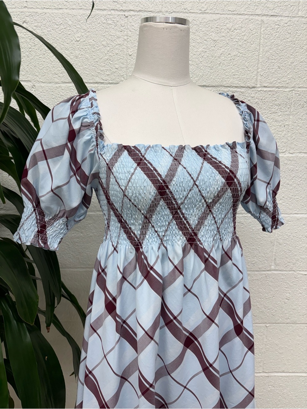 Hill House Home Athena Nap Dress in Matilda Plaid - Picture 3 of 7